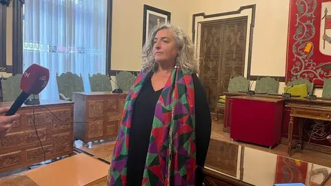 Auxi Ferández, concejala de Servicios Sociales