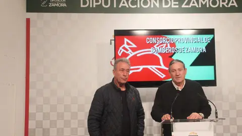 Javier Faúndez tras la asamblea general del Consorcio de Bomberos