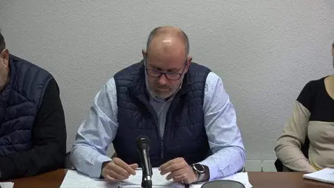 David García, alcalde de Roales