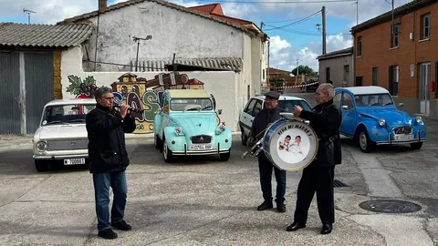 I Concentración de coches y motos históricas de Casaseca de las Chanas. Fotografía: CEDIDA