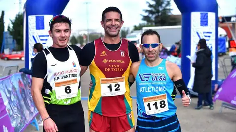 Podio Carrera Popular Poligono San Cristobal