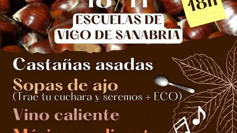 magosto en Vigo de Sanabria