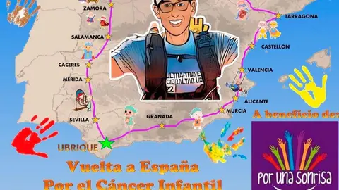 vuelta a españa 4000km sumando sonrisas