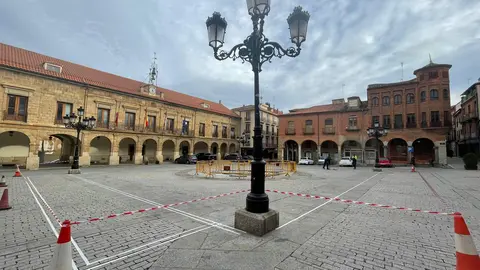 aparcamiento plaza Mayor de Benavente