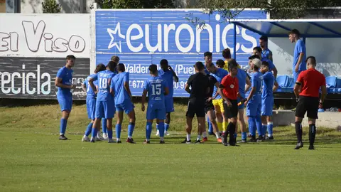 Pausa de hidratación en el Villaralbo-Santa Marta. Imagen de archivo