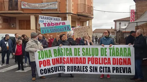 Concentración Tábara. Imagen cedida