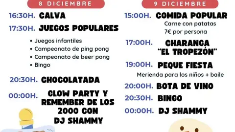 cartel de fiestas Aguilar de Tera