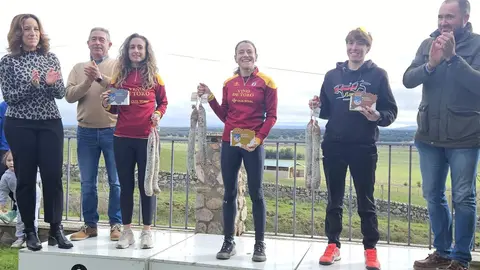 Podio VII Carrera Popular Taurina