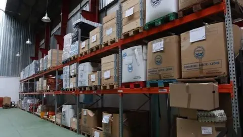 Banco de Alimentos de Zamora. Imagen de archivo