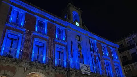 Iluminación Ayuntamiento de Zamora