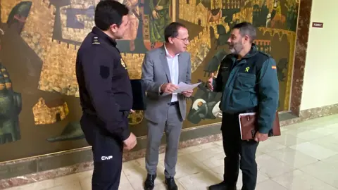 Reunión semanal de la Subdelegación con las FCSE