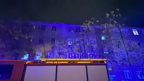 Explosión en un edificio de Los Bloques