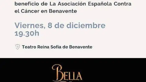 cartel Bella y Bestia son