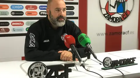 David Movilla analiza la previa del partido ante la Gimnástica Torrelavega