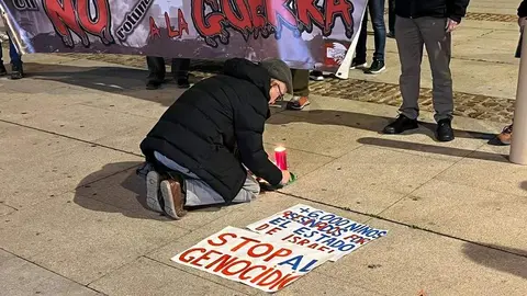 concentración Palestina en Zamora
