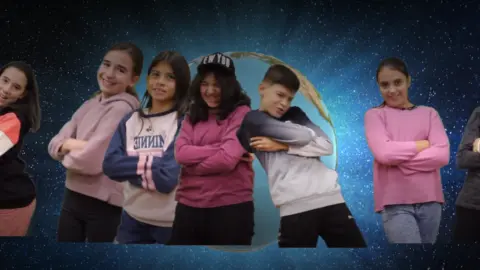 Alumnos del CEIP Nuestra Señora de Gracia  de sexto curso de Primaria