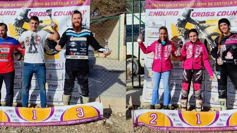 Pablo Mata y Alba Martín campeones en el Trofeo Cross Country de Castilla y León