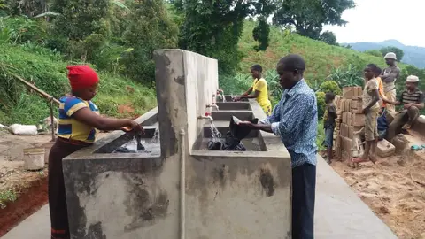 Proyecto higiénico-sanitario en Tanzania financiado con estas ayudas en 2018