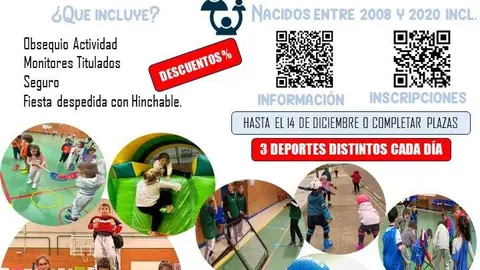 BENAVENTE CARTEL X MINI OLIMPIADAS