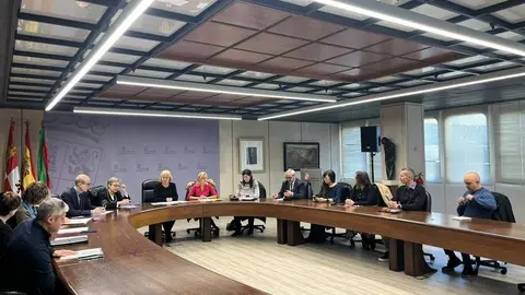 Reunión lucha contra la violencia de género