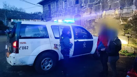 Foto momento de la entrevista en la localidad de Sotillo de Sanabria