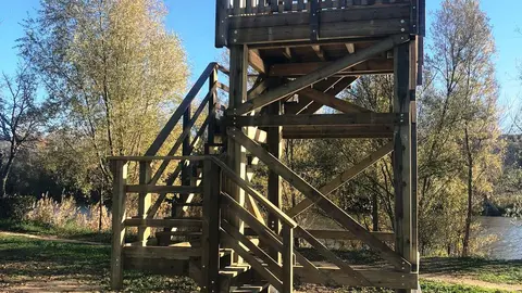 Plataforma observación aves