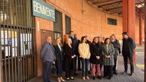 Visita estación de autobuses de Benavente