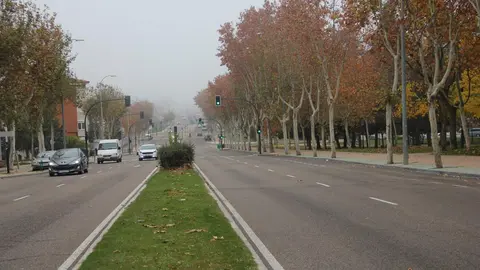Carretera ZA-20 en la Avenida Cardenal Cisneros de Zamora