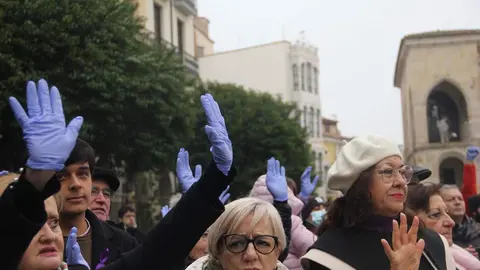 Acto de homenaje a las víctimas de la Coordinadora Feminista de Zamora por el 25N_39