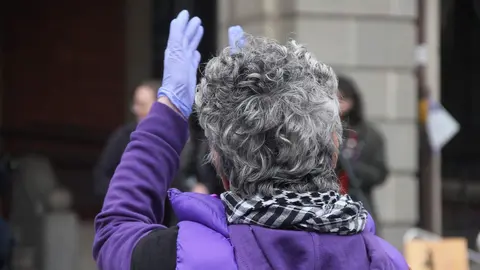 Acto de homenaje a las víctimas de la Coordinadora Feminista de Zamora por el 25N_46