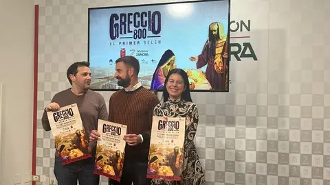 Greccio 800 Belén presentación diputación
