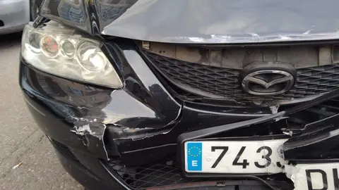 Colisión en Zamora. imagen de archivo