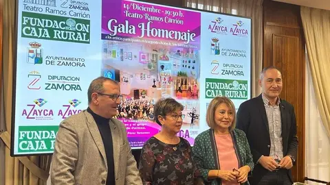 Gala Azayca presentación Caja rural