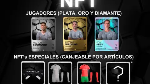 Colección NFT Noname club
(imagen twitter @Nonameclub_eth)
