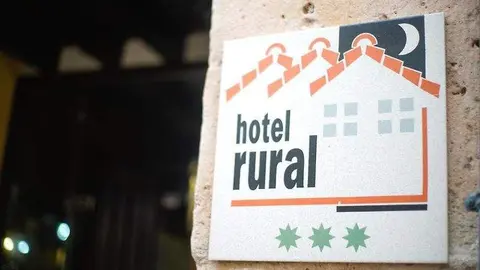 Placa hotel rural