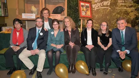 20/11/2019.- 20 Subasta de los Capones Cascajares en Madrid
Foto: INFANTA ELENA CON ASOCIACION PRODIS. Imagen Cascajares