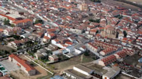 Vista aérea de Fuentesaúco