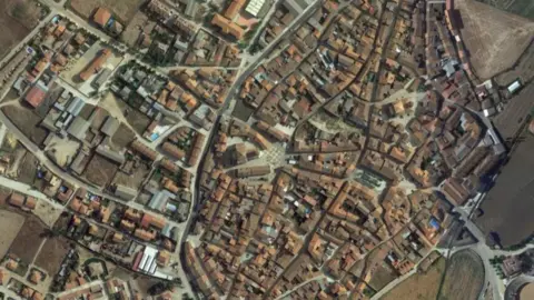 Vista aérea de Fuentesaúco