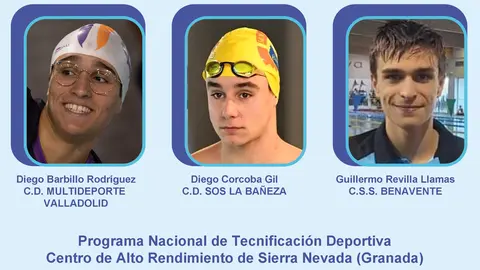 2023-12-01 IMAGEN Concentración de piscina nacional de Tecnificación