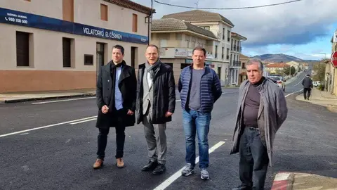 El Subdelegado del Gobierno en Zamora visita las obras pertenecientes a la primera fase de rehabilitación de la N-631