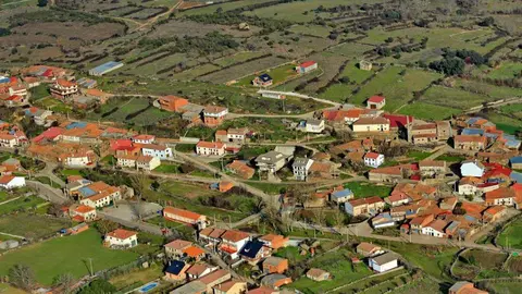 Fotografía aérea de Bermillo de Alba