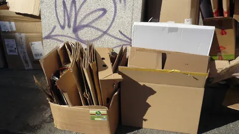 recogida de cartón
