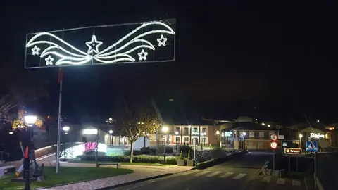 luces de Navidad en Venialbo