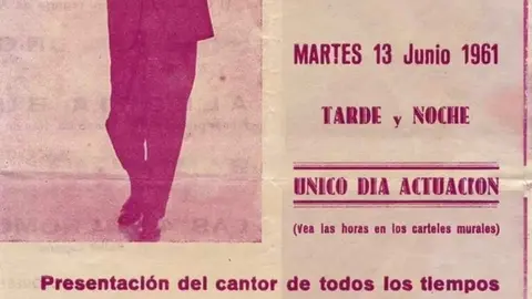 Cartel Antonio Machín