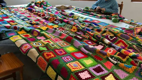 Navidad de ganchillo en Videmala