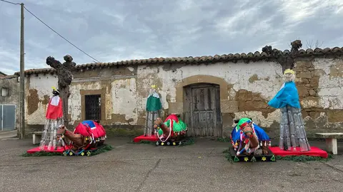 Decoración de Navidad en El Piñero. Imagen cedida (2)