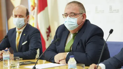 El consejero de Sanidad de la Junta, Alejandro Vázquez