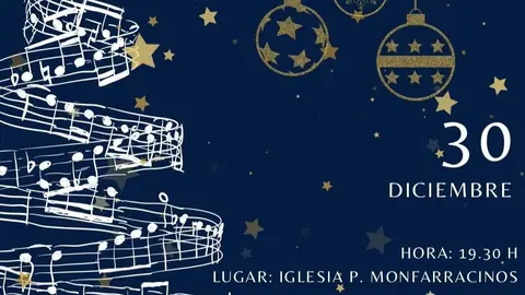 Cartel Misa de la Paz 2023 Coro Sacro Jerónimo Aguado