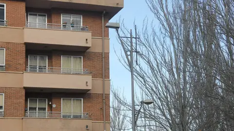 Viviendas en la zona del parque de León Felipe en Zamora