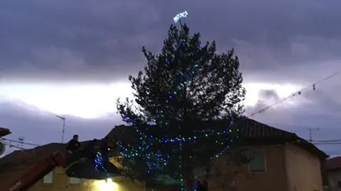 árbol de Navidad en Coomonte